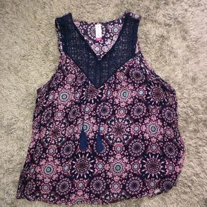 Colorful blouse in size XXL